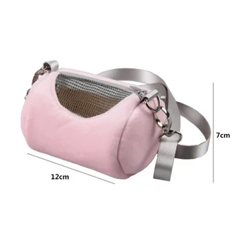 

Hamster Packet Carrier Bag Rat Hedgehog Chinchilla Ferret Puppy Cat Pet Carrier Hedgehog Sleep Backpack For Small Pets Supply
