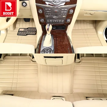 도요타 서핑 215 오른손잡이용 부스트 자동차 바닥 매트, 방수 실크 코일 추가, 자동차 자동 발 패드