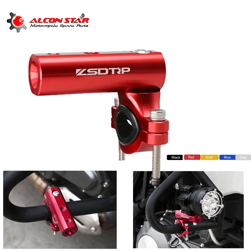 

Alconstar- Multifunction Motorcycle Handlebar Extension Modification Aluminum Fitting Rear View Handlebar Mirror Mount Adapter
