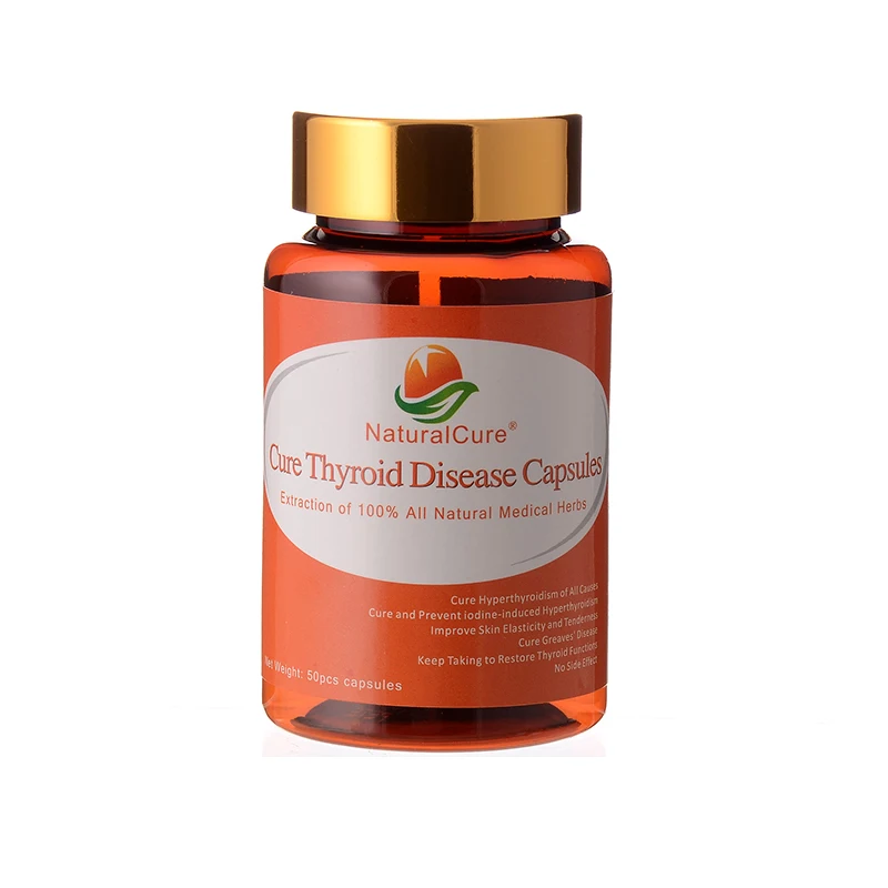 NaturalCure cura enfermedades de la tiroides Gorras-ules cura la hinchazón equilibrio de hormona de la tiroides secreción plantas orgánicas EXTRACTO DE