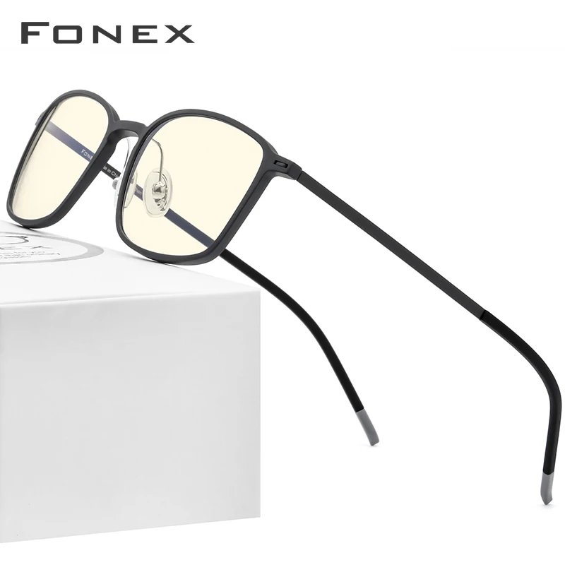 FONEX TR90 синий светильник фильтром очки Для мужчин с защитой от Antiblue