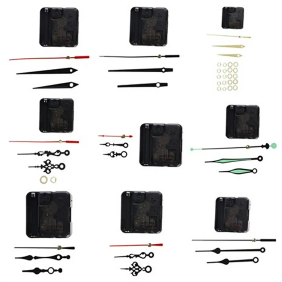 DIY Hanging DIY Quartz repair Movement Clock Mechanism Parts Quartz Watch Silent Wall Clock Movement with needles