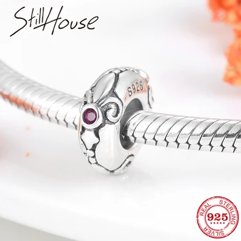 

High quality 925 Sterling Silver bead French lily Spacer Stopper beads Fit Original European Charm Bracelet Jewelry making