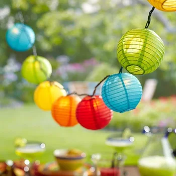 

WENHSIN Small Lantern Ambient Light LED Light String Balcony Arrangement Light Outdoor Garden Decoration Light Tree Light