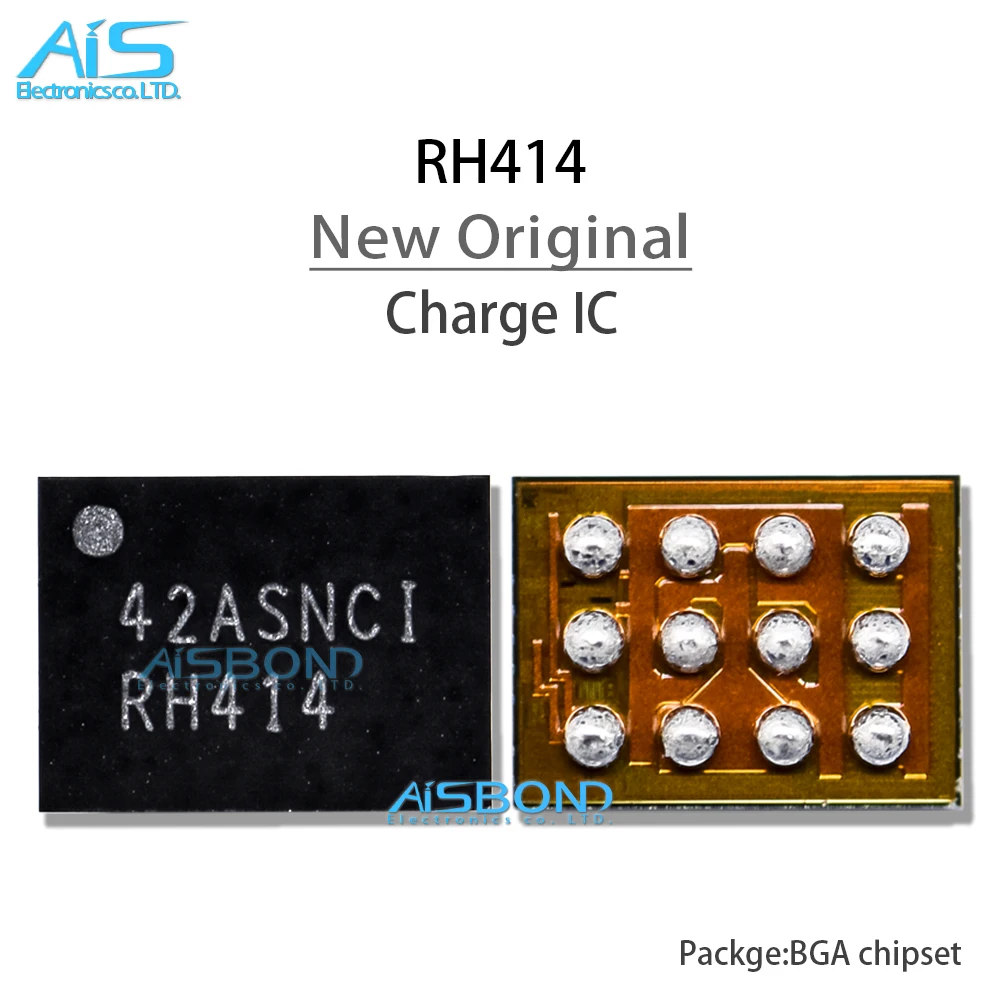 2 Pz/Lotto 100% Nuovo Originale Rh414 Caricabatterie Ic Dsbga-12 Usb Per Oppo R9P R11S R15 A57 A77 A79 Chip Di Ricarica