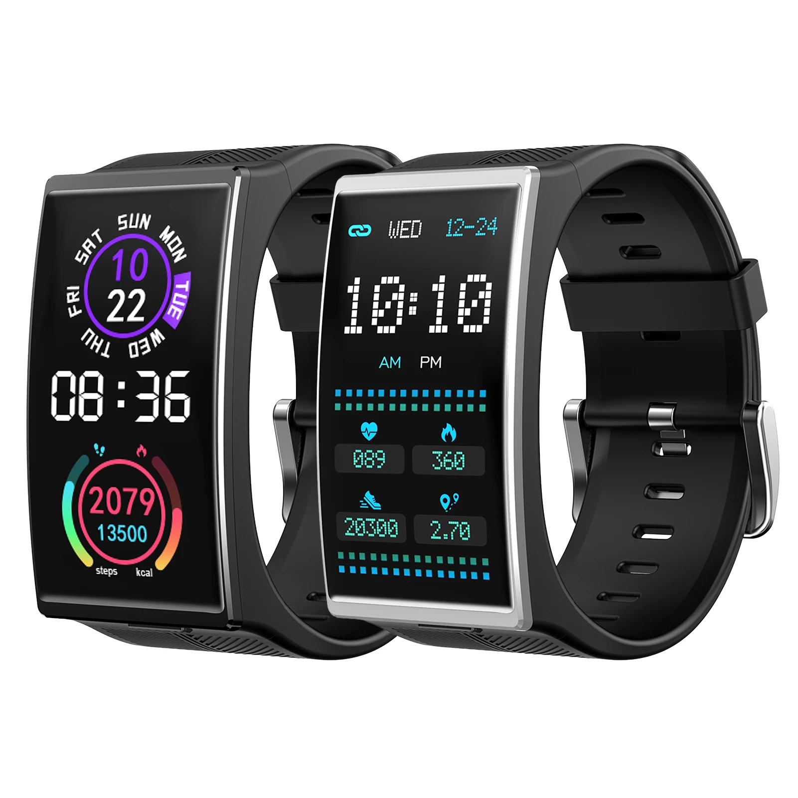 

2021 TICWRIS GTX Men Smart Watch 300mAh Bluetooth IP68 Waterproof Blood Pressure Sport Watch Fitness Bracelet For Android IOS