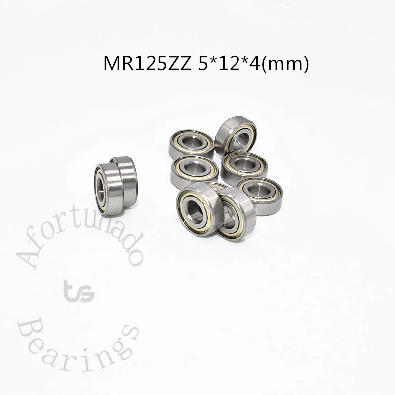 Миниатюрный подшипник MR125ZZ 10 шт. 5*12*4 (мм) бесплатная доставка высокоскоростные