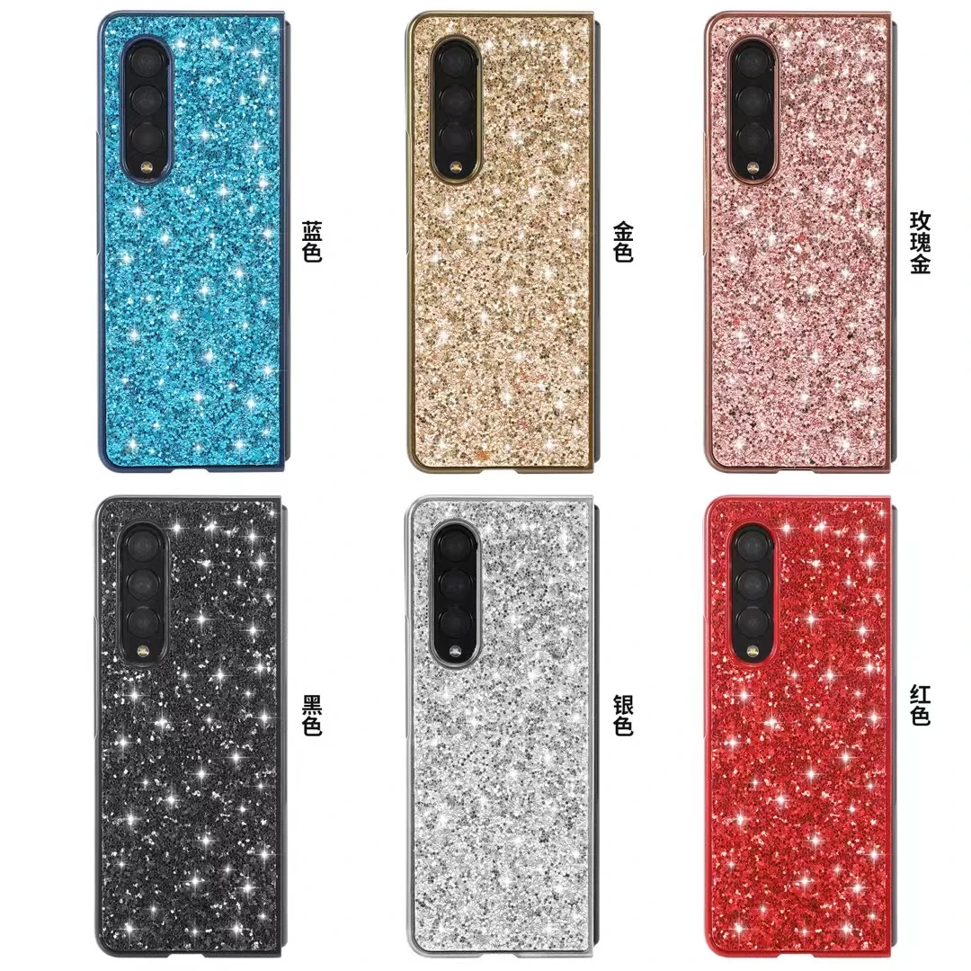 Custodia Con Paillettes Glitter Bling Per Samsung Galaxy Z Fold3 5G