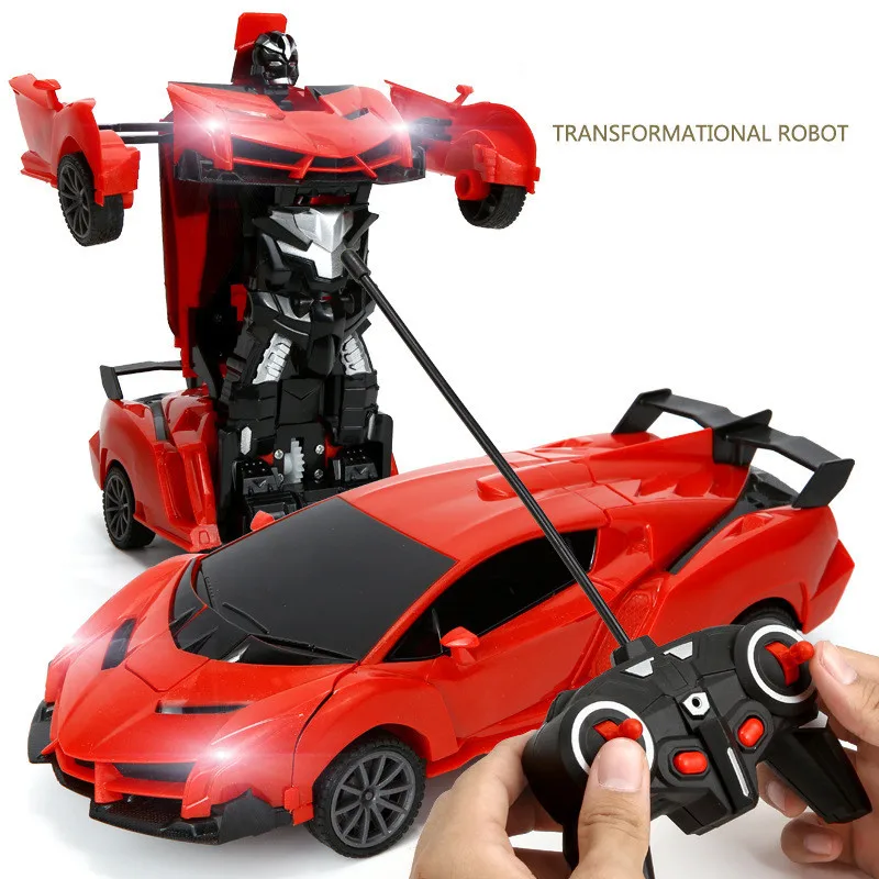 Трансформатор RC 2 в 1 RC автомобиль Вождение спортивные автомобили привод трансформации модели роботов Дистанционное управление автомобиль RC боевые игрушки подарок - Цвет: for ano