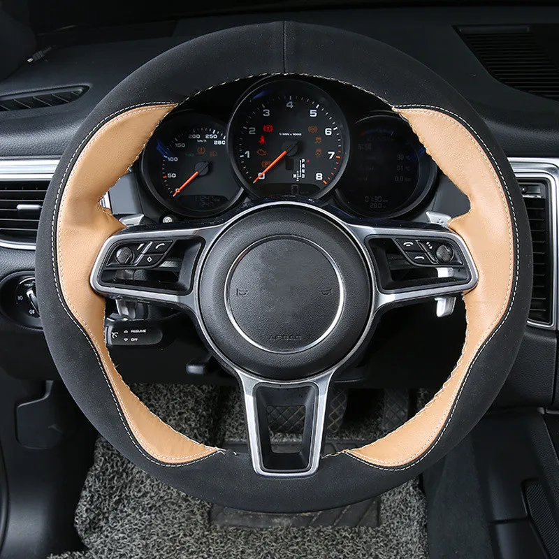 Чехол из натуральной кожи для Porsche Macan 2014 2015 2016 2017 2018 подходит Cayenne Ручное