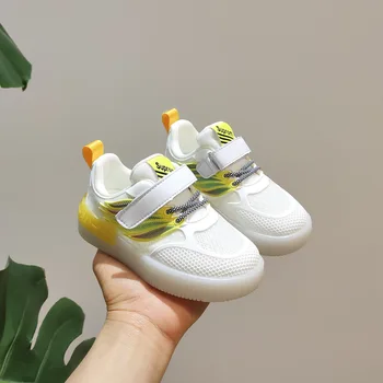 

New Children Sport Shoes For Boys Mesh Breathable Non Slip Fashion Casual Shoes Comfortable Soft Running Toddler Sports Sneakers