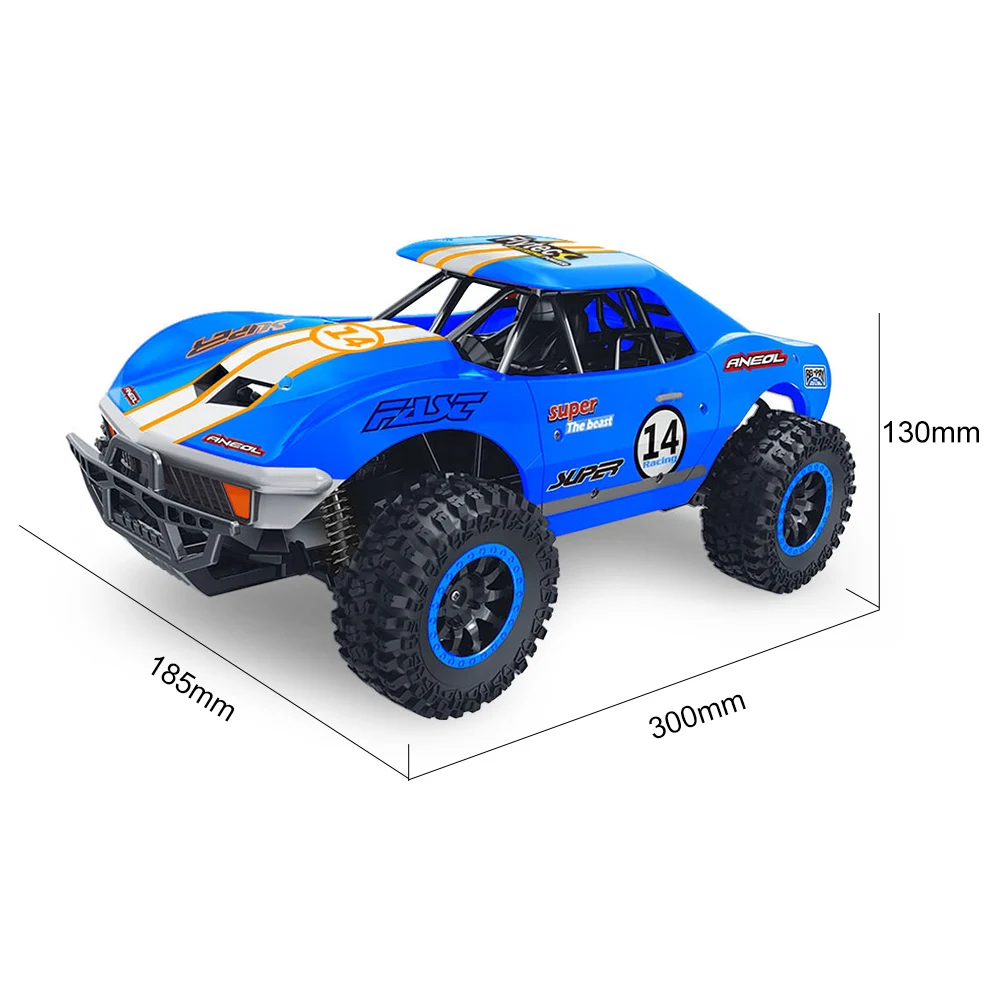 1/14 2,4G 2WD RC внедорожный автомобиль мышцы полу-высокая скорость внедорожник RC автомобиль Рок Гусеничный багги автомобиль игрушка рождественские подарки Дрифт