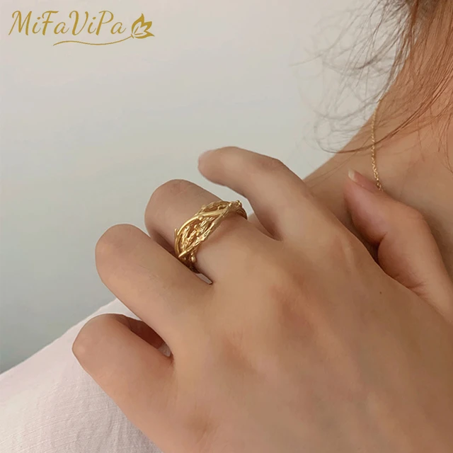 Golden Love Gold Couple Rings