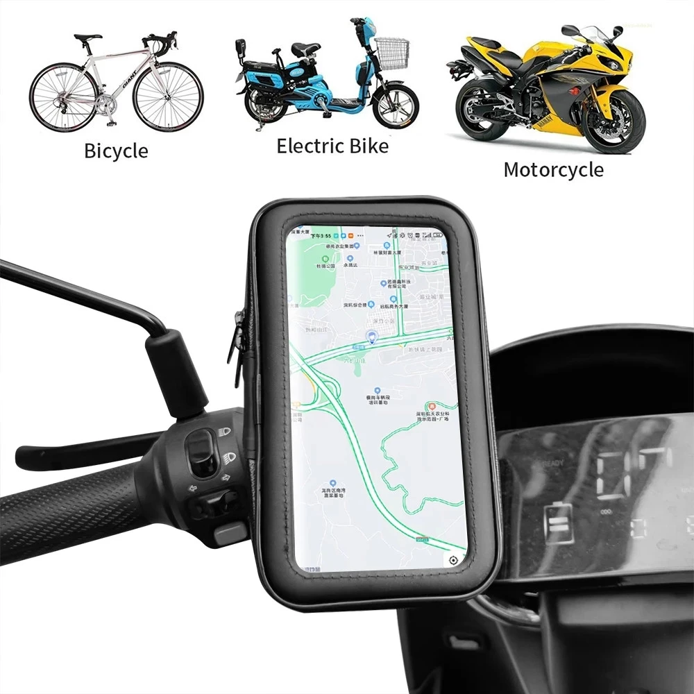 Waterproof Bike Motorcycle Handlebar Phone Mount for Apple iPhone XS MAX (sku 42352) main image 1