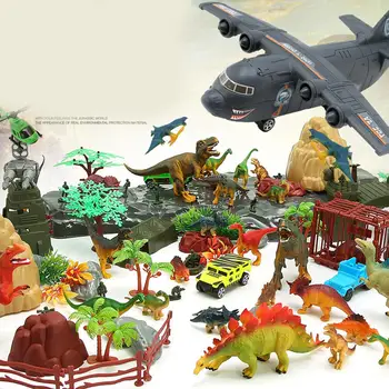 

Jurassic Century Artificial Plant Dinosaur Model Plastic Dinosaur Toy Set