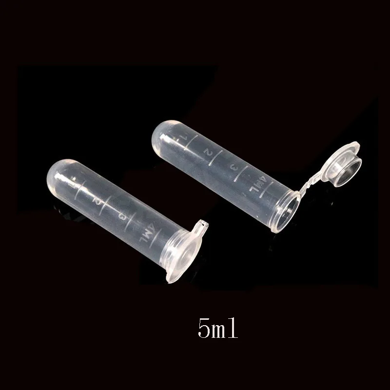 2ml/ 5m /10ml /15ml cover connected centrifugal tube EP tube transparent round bottom with scale