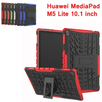 

Tablet Case Cover for Huawei MediaPad M5 Lite 10.1 Inch TPU + PC Armor Hybrid Protective Skin for Huawei Mediapad M5 Lite Case