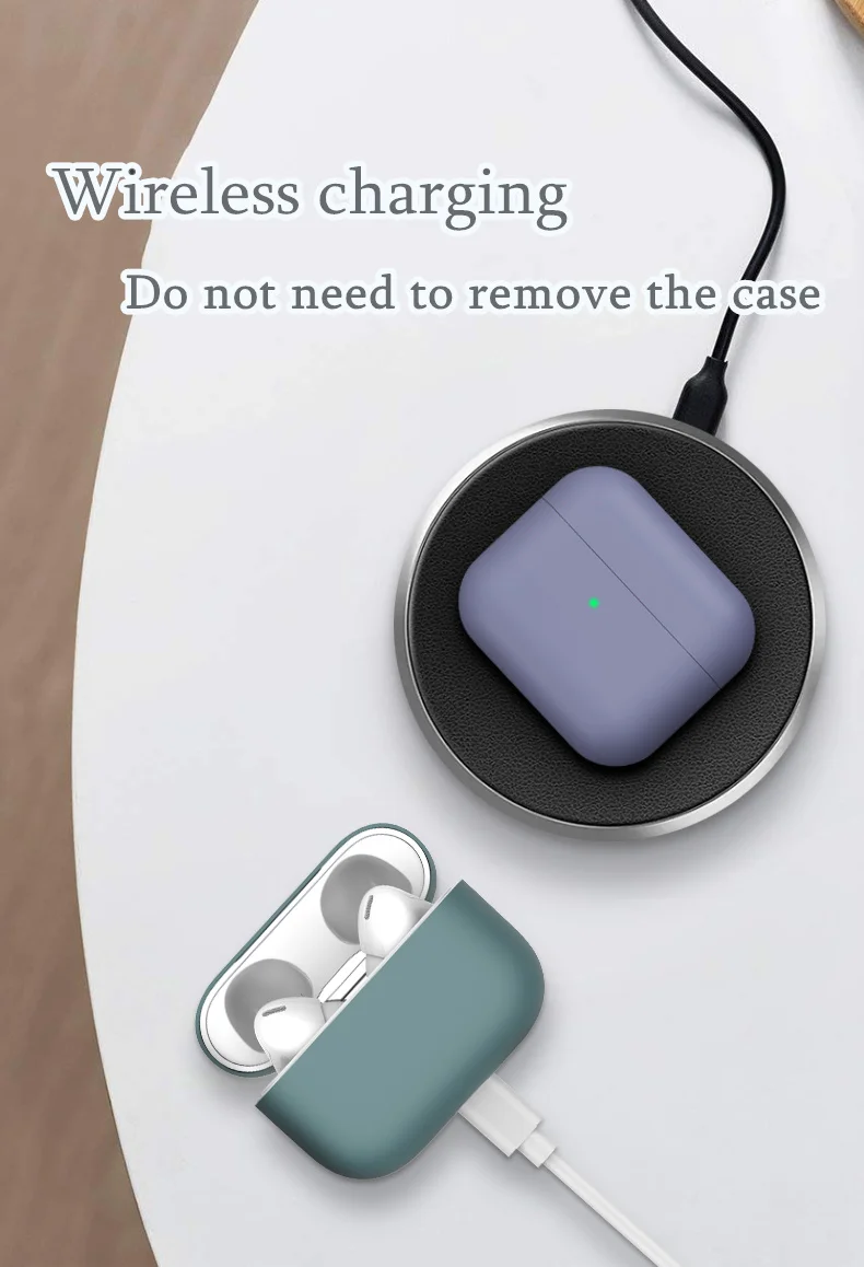Жидкий силиконовый чехол 3D для Airpods Pro Чехол, беспроводной Bluetooth чехол для airpod 3 чехол, чехол для Air Pods 3 Fundas Capa Coque