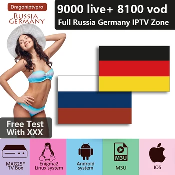 

Russia IPTV Ukraine Germany IPTV Europe SMARTER subscription M3U Enigma2 channels PC Android tv Box with xxx arabic iptv