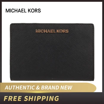 

Authentic Original & Brand new Michael Kors JET SET TRAVEL luxury Folding Wallet 35F8GTVD8L