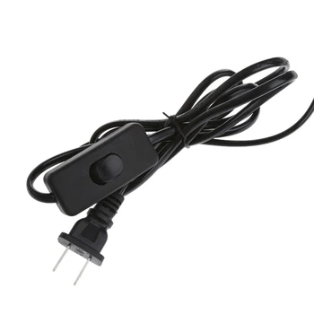 

360 Degrees Flexible Lamp Holder Clip E27 Base with On off Switch US Plug Q0KF