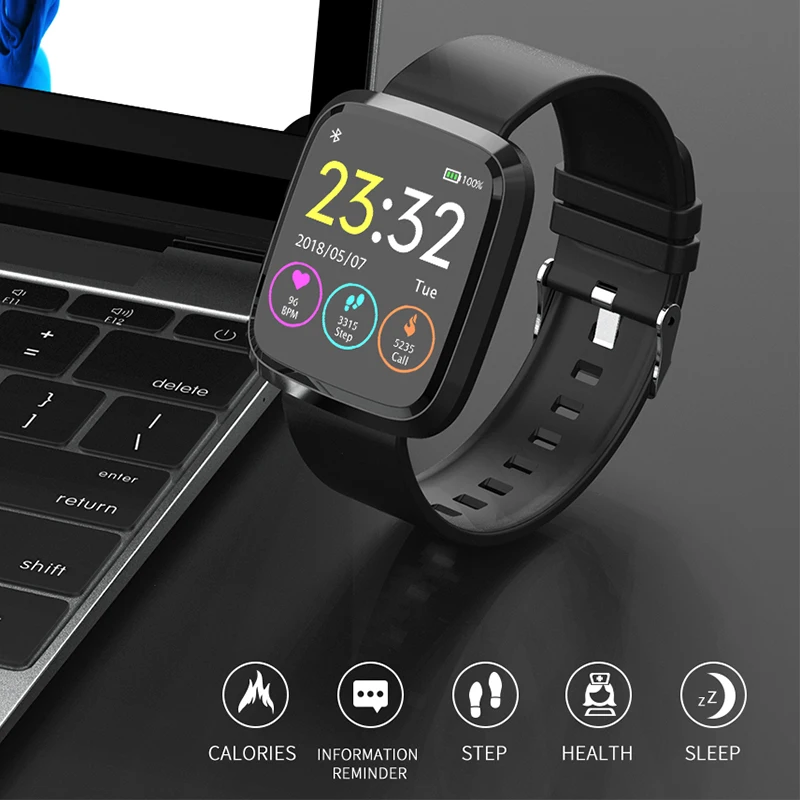 Men Smart Watches BINSSAW Heart Rate Monitor Sports Smart Wrist Band Waterproof Fitness Tracker Watch Women relogio masculino