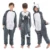 Панда Кролик Onesies Пижамы Единорог Животных Пижамы Дети Мальчики Девочки Пижамы Для 6 8 10 12 14 16 18T Пижамы Infantil Одежда
