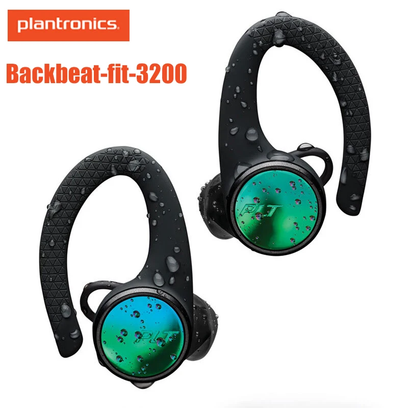 Plantronics Backbeat Fit 3200 Bluetooth In Ear Heasets Stereo Oordopje удобный Hoofdtelefoon Inline Controles Vocht|Наушники и