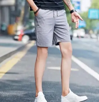 

ZNG men's casual pants men's print five minute pants teen summer