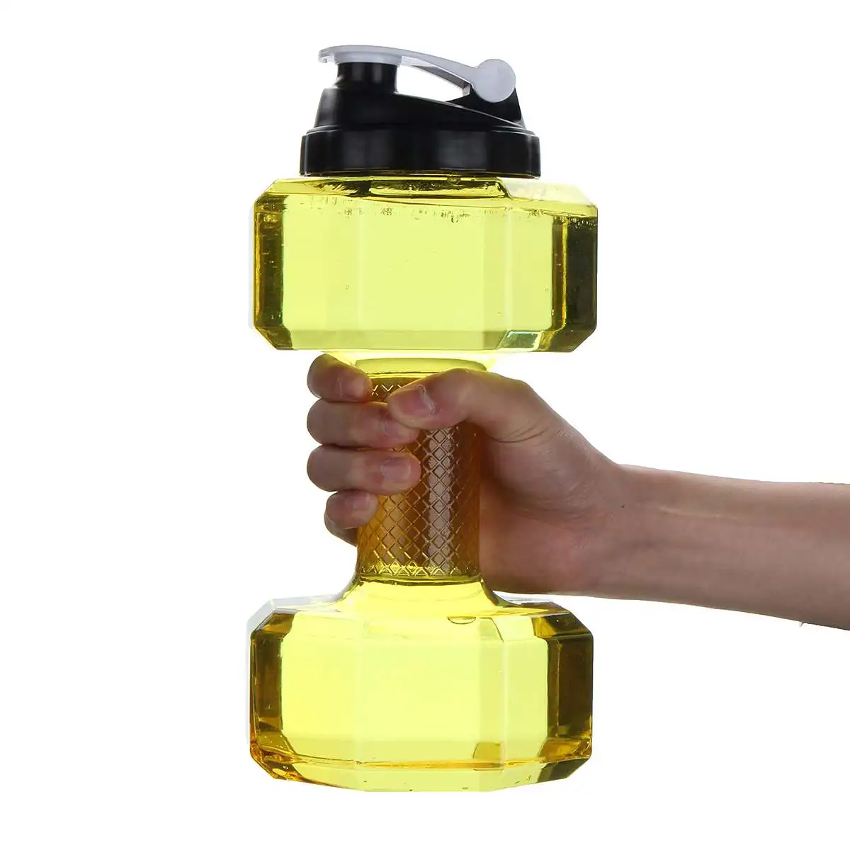 2.5L большая емкость водная гантель бутылки Спортивная подготовка на открытом воздухе напиток воды походный чайник Бег тренировки бутылки воды
