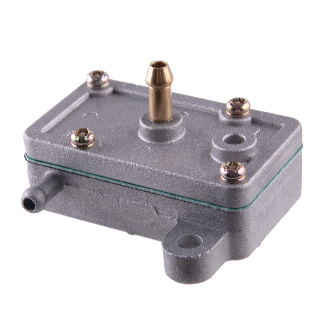 Silver Metal Carburetor Carb Fuel Pump Replace Fit for Mikuni Rotax Max Kart go kart fuel pump