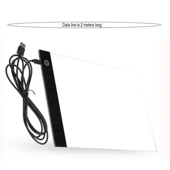 

A4 Led Drawing Tablet Digital Graphics Pad Usb Led Light Box Copy Board Electronic Art Graphic Painting Writing Table