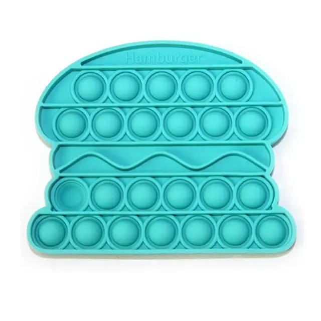 Push Bubble Sensory Toy Autism Needs Stress Reliever Toys Adult Kid Funny Anti-stress Fidget Reliver Stress Light Green