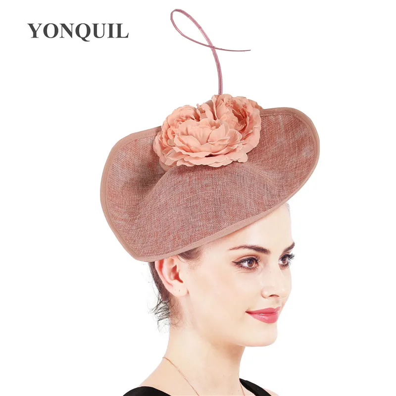 Peach Derby Fashion Wanita Chapeau Cap 