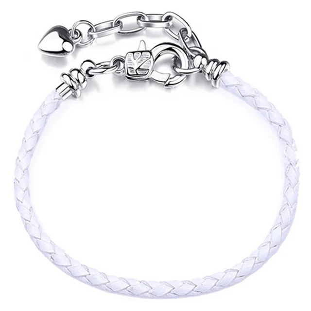 Boosbiy Silver Plated Cute Owl Snake Chain Charm Bracelet For Women Fashion Brand Bracelets DIY Jewelry Gift Making SC34