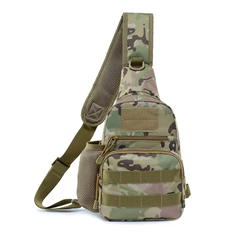 Наружная сумка через плечо, водонепроницаемый военный тактический рюкзак, Мужская нагрудная сумка, сумка для альпинизма, Путешествий, Походов, походов - Цвет: CP