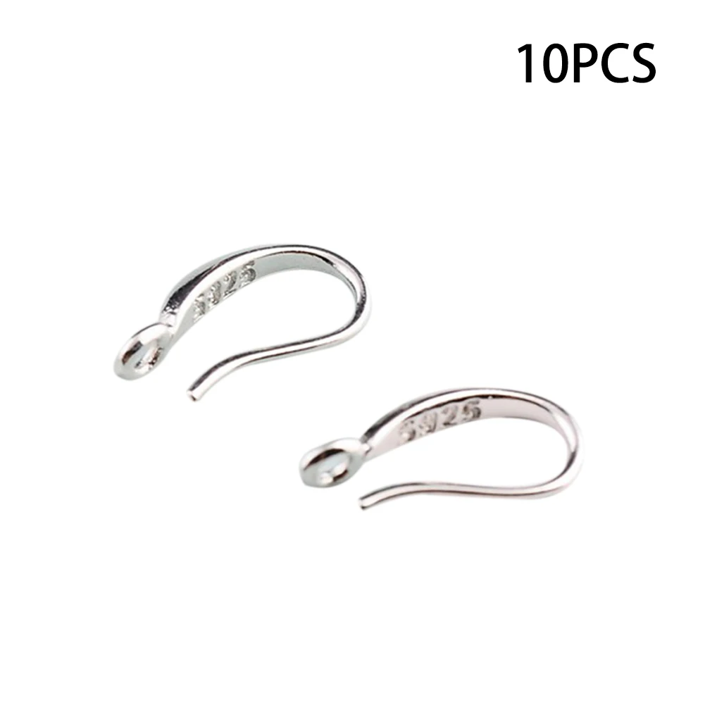 10X Ear Wire Earring Hook Components Women Jewelry Fittings Fabala Simple Style Making Findings Copper Design DIY Accessories | Украшения и