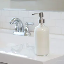 Мыльный насос из нержавеющей стали дозаторы лосьона насос Замена для ванной дома DC156