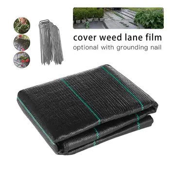 

New Ecological U Shaped Ground Nail Garden Grass Cloth Weed Control Fabric Film Sunshade Fly Net Pest Control Plastic Film Peg