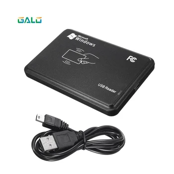 

IC ID Dual Frequency RFID Reader EM4100 USB Proximity Reader USB Port Sensitivity Smart Card Applicable to secure access contro