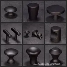 Также в комплекте медный тонкий Медный китайский стиль минималистичные ручки шкаф винный шкаф дверь комод ящика S