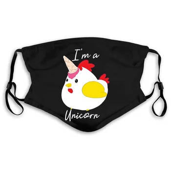 

I'm A Unicorn - Chicken Ice Cream Cone Men'S Style Swag Men Stylish Mouth Mask Women's kid PM2.5