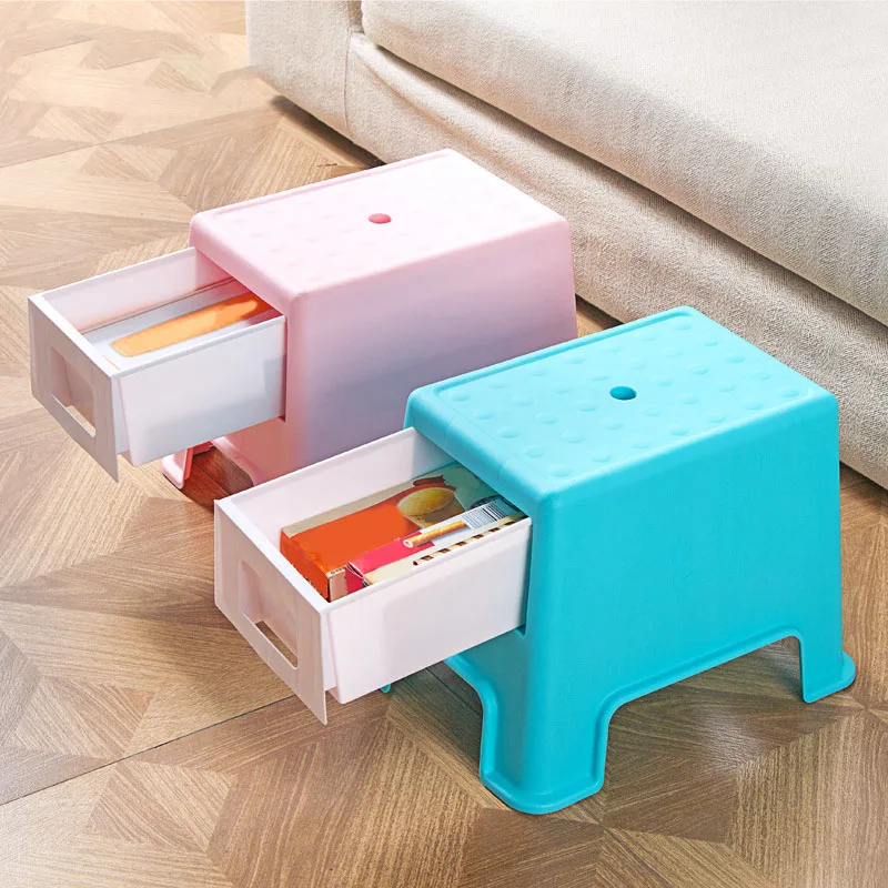 

Hot Sale Plastic Stool Changing His Shoes Small Bench,People Can Sit Stool Multifunctional Storage Stool