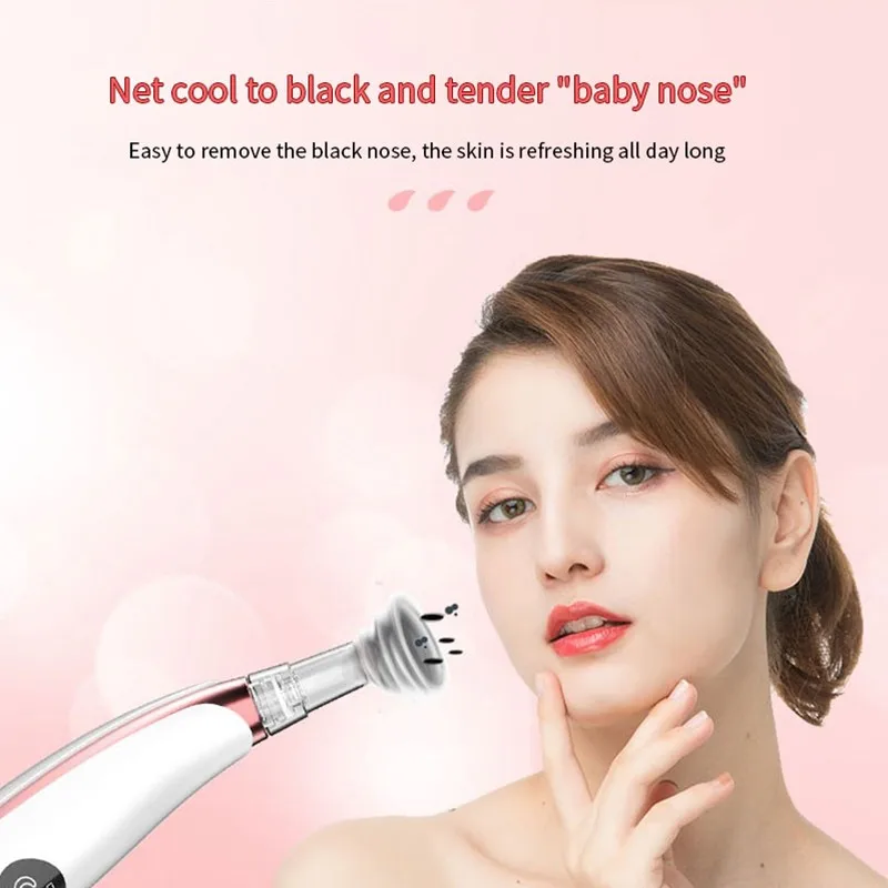 

Blackhead Remover Face Deep CleanerFace Nose Acne Black Dot Pimple Blackhead Remover Electric Blackhead Skin Care Beauty Tools