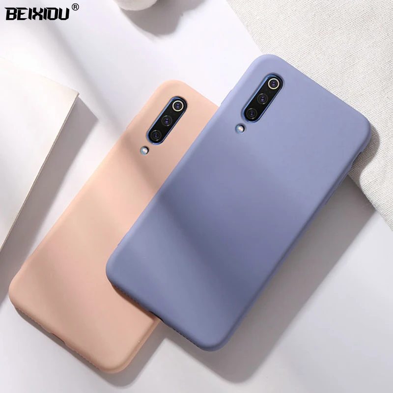 Liquid State case for Xiaomi Mi CC9e TPU silicone soft 9 / 9SE Matte Color Back cover Case capa | Мобильные телефоны и