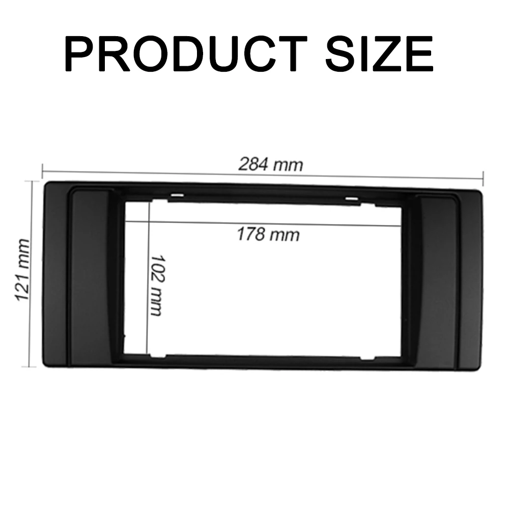 BMW 5 ø E53 X5 E39  CD DVD GPS ׷ ÷̾ г  Ʈ Ʈ ŰƮ ѷ    Double 2 Din Fascia