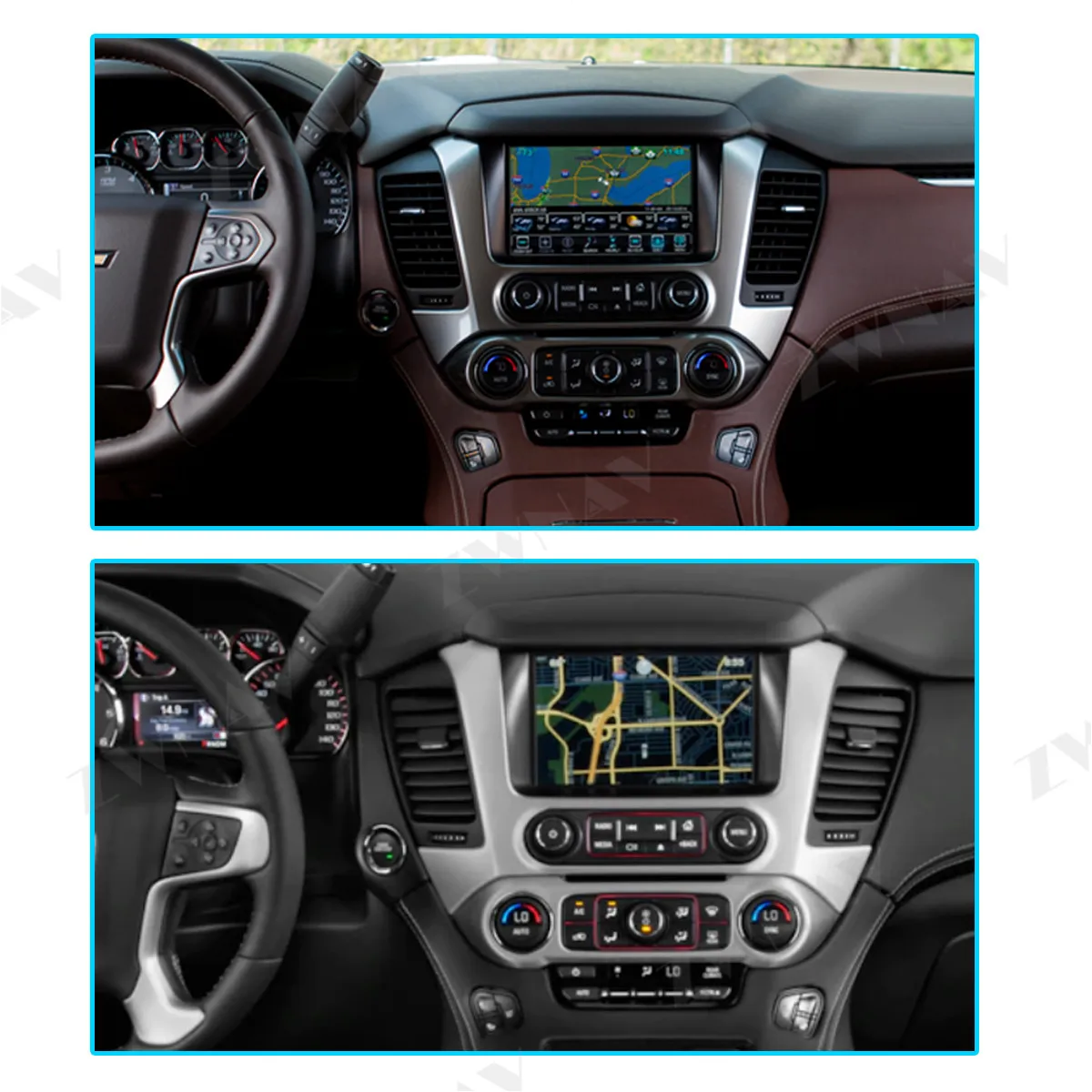 Автомобильный радиоплеер 12 1 дюймов в стиле Tesla на Android головное устройство для GMC