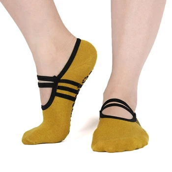 

Yoga Socks for Women Quick-Dry Silicone dots Non-Slip Grips for Pilates Pure Barre Ballet Dance Slippers Barefoot Workout Socks