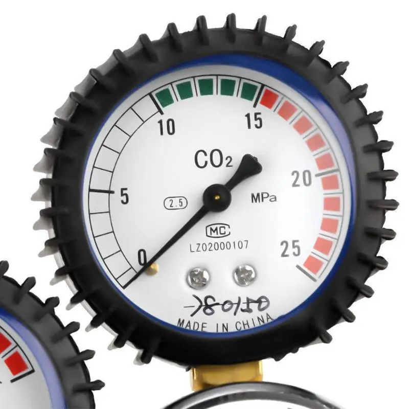 CO2 аргоновый газовый регулятор РАСХОДОМЕР сварочный манометр редуктор давления клапаны углекислого газа нагретый манометр