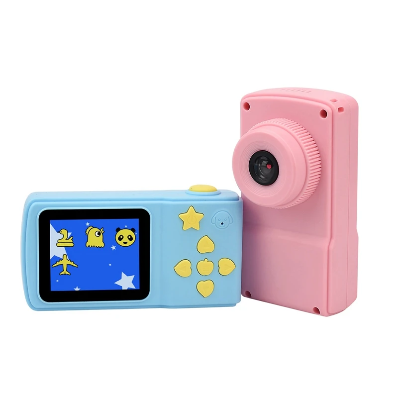 Детский мини цифровой Камера 2 дюймов с милым рисунком Камера игрушки для детей; подарок ребенку на день рождения игрушки Камера